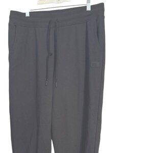 Love & Sports Recycled Polyester Joggers Black Soot Size L